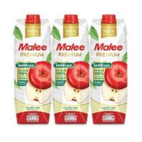ราคา Malee มาลี น้ำแอปเปิ้ล 100% ขนาด 1 ลิตร (3กล่อง) (53707927180)