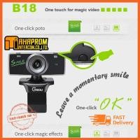 ราคา Gsou B18 HD Webcam กล้องเว็บแคมพร้อมไมโครโฟนในตัว สำหรับคอมพิวเตอร์และแล็ปท็อป (8163710718)