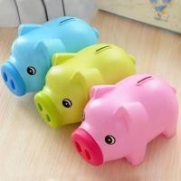 ราคา กระปุกออมสินหมูน้อยขมพูเขียว (8408352766)