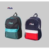 ราคา (สอบถามก่อนซื้อ) Fila กระเป๋าเป้ (ของแท้ 100%จากชอปไทย) ทรงคลาสสิค สียอดฮิต เป้สะพายหลัง Unisex (16099036995)
