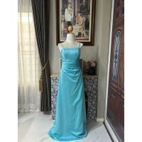 ราคา ชุดราตรียาว(ไซส์ S)สีฟ้า#มือสอง(alfred angelo) (24841509169)