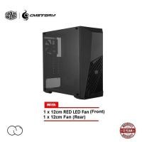 ราคา COOLER MASTER MasterBox K501L แชสซี ATX / ปลอกแผงด้านข้างโปร่งใส / พัดลม LED สีแดง 12 ซม. (45454618928)