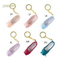 ราคา พวงกุญแจจี้รองเท้าจิ๋ววัสดุโลหะและซาติน สไตล์น่ารักสำหรับคนรักเต้นรำ (52107842162)