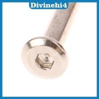 ราคา <divinehi4> 4 ชุดสกรูกระเป๋าเดินทางสแตนเลส อุปกรณ์เสริมกระเป๋าเดินทาง ล้อกระเป๋าเดินทาง Bolts Rivets 6*30-45mm Nice (43329560332)
