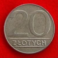ราคา เหรียญโปแลนด์ Poland 20 zlotych ปี 1990 เหรียญ​ต่างประเทศ (25363188585)
