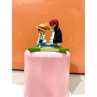 ราคา ฟิกเกอร์ ลูฟี่ แชงคูส ผมแดง วันพีช Luffy Onepiece แท้จากญี่ปุ่น (29409173317)