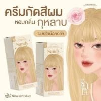 ราคา ยาฟอกผม ครีมฟอกผมสว่าง Sandy Blonde (48558235264)