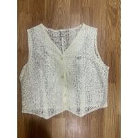 ราคา เสื้อลูกไม้ สีขาว ครีมๆ สินค้ามือสองของแม่ค้าเองค่ะ (52553914479)