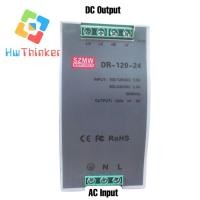 ราคา แหล่งจ่ายไฟ DIN RAIL DR-120-5 5V 120-12 12V 120-5 5V 120-24 24V - DR-120-24 (27979757017)