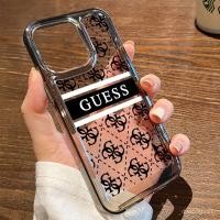 ราคา GUESS non-yellowing case compatible with iPhone 14 11 13 12 X XS Pro Max XR Mini xr 7 Samsung Galaxy S23 S22 ultra plus (44405657755)