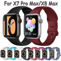 ราคา สาย สายนาฬิกา ซิลิโคน แบบนิ่ม สำหรับ X7 Pro Max X8 Max smartwatch สายนาฬิกาข้อมือ (16024872056)