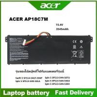 ราคา ☸แบตเตอรี่ Acer AP18C7M สำหรับ Acer Swift 3 Swift 5 Pro SF313 SF314 52 53 57 SF514 54GT 55GT 55TA N19H3 battery (51659357675)