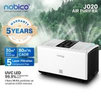 ราคา Nobico J020 H13 เครื่องฟอกอากาศ HEPA | ไส้กรองคาร์บอน 5 ขั้นตอน, CADR 80m3/h & 30m2 ครอบคลุม (57251758814)