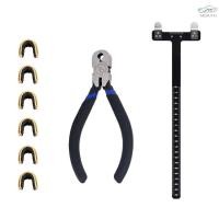 ราคา [จัดส่งที่รวดเร็ว] เครื่องมือปรับยิงธนู Bow String Noking Points คีม T Squares ไม้บรรทัดปรับแต่งสําหรับอุปกรณ์เสริม Recurve และ Compound Bowstring (41456271111)