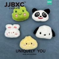 ราคา JJBXC ตัวติดรองเท้า charm หัวเข็มขัด 3D การ์ตูนนุ่มนิ่ม ตุ๊กตากระต่าย แพนด้า กบ DIY อุปกรณ์ตกแต่งรองเท้า (48853019704)