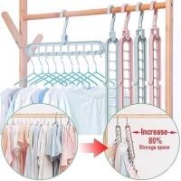ราคา GANTUNGAN Magic Hanger ไม้แขวนเสื้อ 9 in 1 (13826019802)