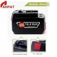 ราคา แบตเตอรี่ชาร์จใหม่ 2024 6.0Ah สำหรับเครื่องมือไฟฟ้า Bosch 14.4V BAT614G แบตเตอรี่ทดแทน 6000mah 18650 (44951258442)