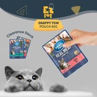 ราคา Snappy Tom Pouch 85gCat อาหารเปียก Makan Kucing Basah Chicken/ Pilchard & Whitefish (51654727556)