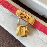 ราคา Hermes Kelly Watch สีแดงอะไหล่ทอง ของแท้! (12544665499)