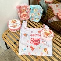 ราคา Rilakkuma x Chupa Chups Edition กระเป๋า PVC มัลติฟังก์ชั่พับกระเป๋าอุปกรณ์อเนกประสงค์ที่ไม่ซ้ํากันการ์ตูนตัวอักษรน่ารักของขวัญ (54508473562)
