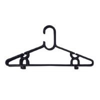 ราคา ไม้แขวนเสื้อพลาสติกสีดำ มือสอง (15531054566)