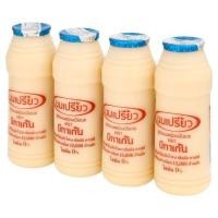 ราคา [0160673] Betagen Low Fat Drinking Yoghurt 140*4 บีทาเก้น นมเปรี้ยว สูตรไขมันต่ำ 140*4 (54058419319)