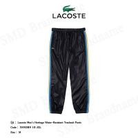 ราคา Lacoste กางเกงขายาว รุ่น Lacoste Men’s Heritage Water-Resistant Tracksuit Pants Code: XH9389 10 JGL (23856382540)