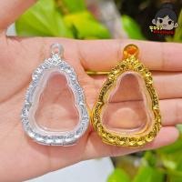 ราคา กรอบพระปิดตา กรอบพระเงินผสม | ใส่ปิดตาทรงน้ำเต้าใหญ่ | ✓มีห่วงและยางรองแถมให้ฟรีพร้อมใส่ (25753007648)