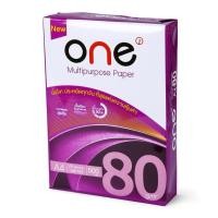 ราคา ONE กระดาษถ่ายเอกสาร 80 แกรม สีขาว ขนาด A4 (500 แผ่น/รีม) (29559108790)