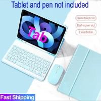 ราคา เคสพร้อมคีย์บอร์ดสําหรับ Samsung Galaxy Tab S10 lite Magnetic Wireless Bluetooth Keyboard Mouse Cover Casing (40523078849)