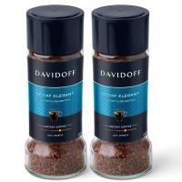 ราคา Davidoff Decaf Elegant Instant Coffee แดวิดอฟฟ์ ดีคาฟ เอลีเก้น กาแฟสำเร็จรูป 100g. (2ขวด) (18394425140)