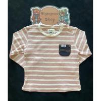 ราคา เสื้อแขนยาวคอกลม เสื้อสเวตเตอร์ของเด็กมือสอง Size 80 แบรนด์ Buddy Lee ของแท้ ✨% สภาพ 90% (28015717557)