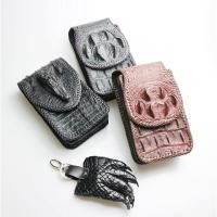 ราคา กระเป๋าใส่โทรศัพท์มือถือ กระเป๋าหนังจระเข้ หนังจระเข้แท้ 100% แถมพวงกุญแจมือจระเข้มูลค่า 390 บาท (2283849263)