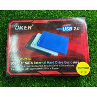 ราคา Oker External HDD Box SATA ST-2526 กล่องใส่ ฮาร์ดดิส 2.5 นิ้ว (6329263899)