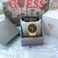 ราคา ตัวเรือนและสายสแตนเลสทอง ✨ นาฬิกา Guess GW0427G2 SCOPE GOLD (27968745756)