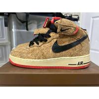 ราคา Nike Air Force 1 Mid Cork 07 มือสอง แท้% 27.5cm. (41623495158)
