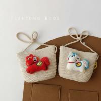 ราคา กระเป๋าเป้สานไม้ไผ่สำหรับเด็ก มาในดีไซน์น่ารักเหมือนม้าเล็ก (40077659144)