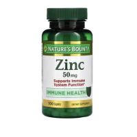 ราคา พร้อมส่ง!!! Nature's Bounty, Zinc, 50 mg, 100 Caplets (8222943141)