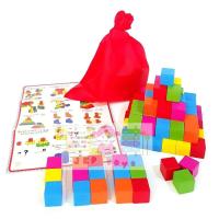 ราคา มีโค้ดลดเพิ่ม! บล็อคไม้ลูกบาศก์ 100 ชิ้น สอบสาธิต มีโจทย์มาในชุด (49179428)