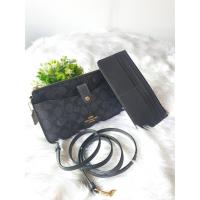 ราคา กระเป๋า COACH Noa POP-Up Messenger In Colorblock Signature Canvas รุ่น F37458 (6141584518)