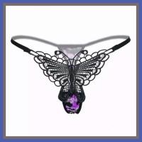 ราคา G-Butterfly Mute ชุดชั้นในจีสตริงสีม่วง (40855779750)