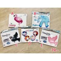 ราคา พร้อมส่ง ลูกโป่งสัตว์ Animal 4D / 4 unicorn balloons (4729456905)