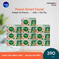 ราคา พาซิโอ โก สมาร์ท กระดาษเช็ดหน้า 390 แผ่น 3 ชั้น 10 แพ็ค (50555854230)