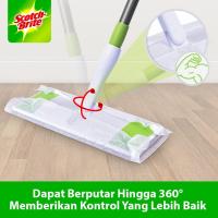 ราคา 3ม สก๊อตช์-ไบรต์ ไม้ถูพื้นแบบยืดไสลด์ 1 ชุด 360 ° Easy Sweeper Plus ไม้ถูพื้นอเนกประสงค์ 3M-Q600 (40251893809)