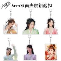 ราคา Yangtze พวงกุญแจ Sauvignon Blanc ไม้กฤษณาเช่น Crumbs อะคริลิคสองด้านแซนวิชจี้โรงเรียนคนดัง (52359243406)