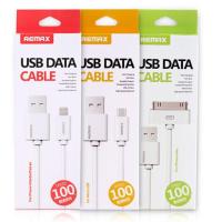 ราคา Remax Lightning Data Cable สำหรับ iPhone,iPad,Android สีขาว (15342895)