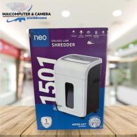 ราคา เครื่องทำลายเอกสาร NEO OS1501-14M Micro Cut 14 แผ่น ถัง 20 ลิตร ปลอดภัยสูง สำหรับสำนักงาน (26343997080)