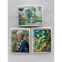 ราคา แสตมป์ลาวชุดภาพวาด ปี1970 ครบชุด3ดวง (41106285137)