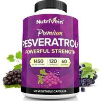 ราคา NutriveinPremiumResveratrol1450mg-120Caps:PureTransResveratrolEnhancedwithGreenTeaLeaf&AcaiBerry-Aging,Defense,Brain,Heart,และรองรับ (47309118204)