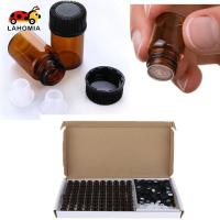 ราคา [Lahomia] ขวดน้ํามันหอมระเหยแก้วสีเหลืองอําพัน 100 ชิ้น Vials w/ Orifice ลดและหมวก 1 มล. (43414184914)